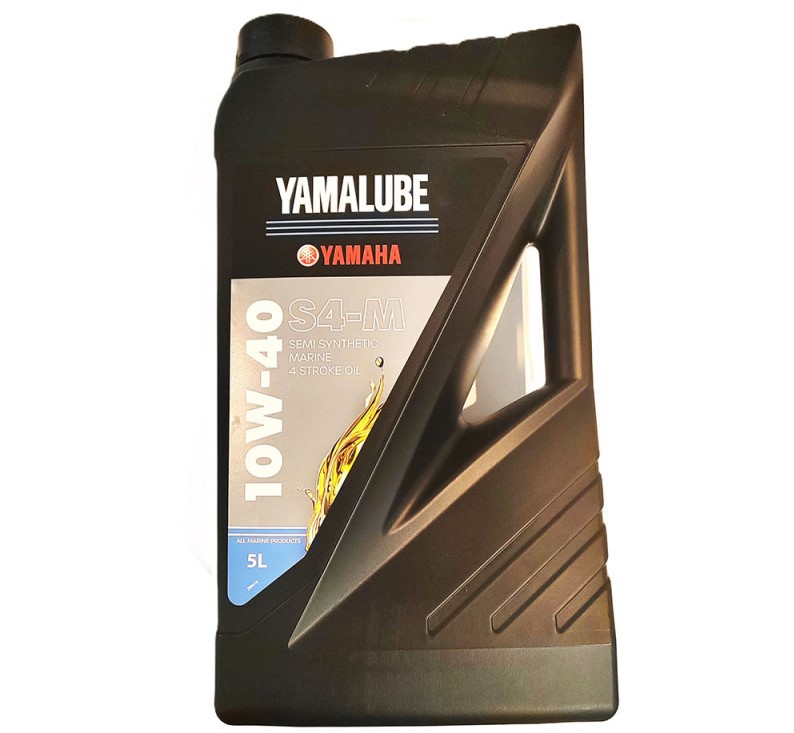 YAMALUBE 10W-40 S4-M polosyntetický lodný motorový olej 4T - 5L